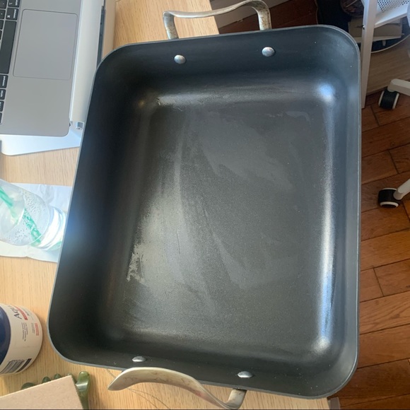 Crate & Barrel Calphalon Non Stick Roasting Pan - Perfect Condition 🍳 - Picture 14 of 14